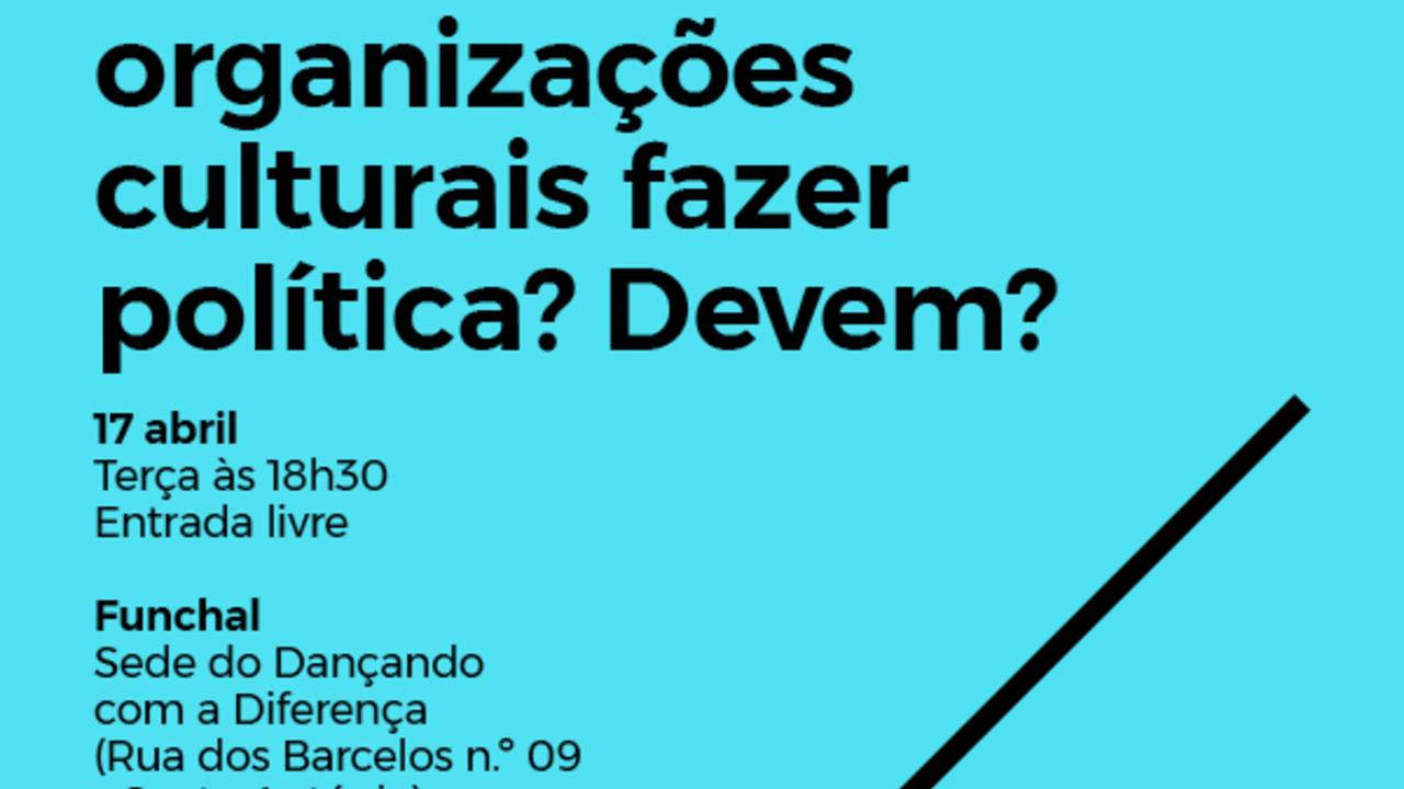 Cartaz debate Acesso Cultura